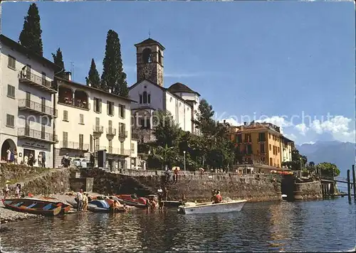 Brissago TI mit Hafen Kat. Brissago