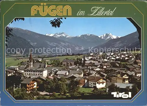 Fuegen  Kat. Fuegen Zillertal