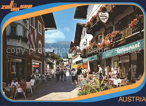 Zell See Strassenpartie Kat. Zell am See