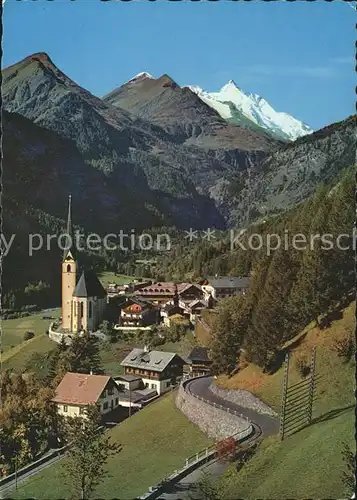 Heiligenblut Kaernten mit Grossglockner Kat. Heiligenblut