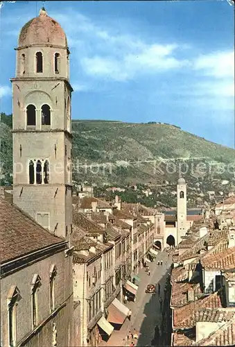 Dubrovnik Ragusa Strassenpartie Kat. Dubrovnik