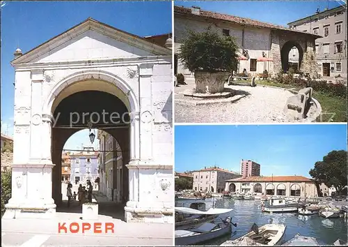 Koper Hafen  Kat. Koper