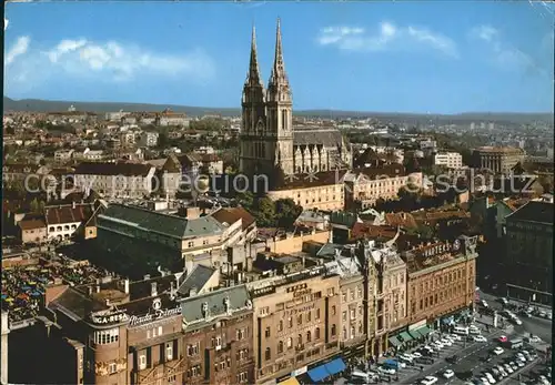 Zagreb Kirchenpartie Kat. Zagreb