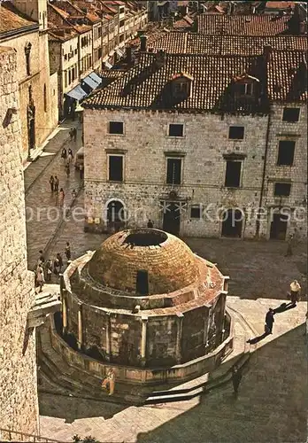 Dubrovnik Ragusa Onofrieva Cesma Kat. Dubrovnik