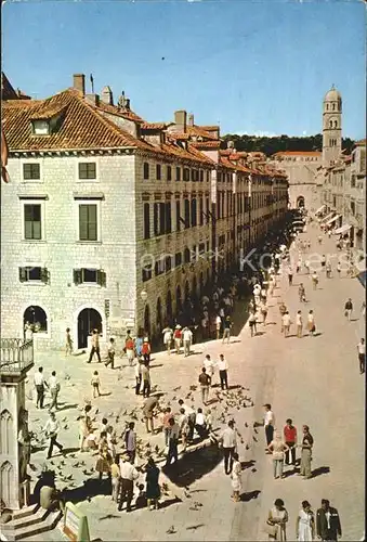 Dubrovnik Ragusa Stradun Kat. Dubrovnik