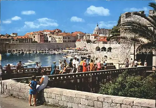Dubrovnik Ragusa Gradska Luka hafen Kat. Dubrovnik