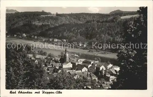 Bad Schandau Krippen Elbe  Kat. Bad Schandau