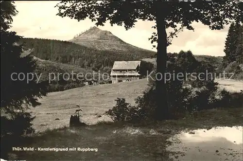 Oberschoenau Thueringen Kanzlersgrund Ruppberg Kat. Oberschoenau Thueringen