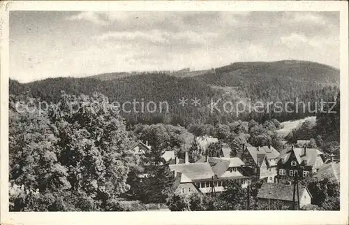 Sitzendorf Thueringen Ortsansicht Kat. Sitzendorf Schwarzatal