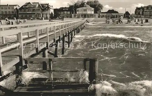 Niendorf Ostseebad Bruecke Strand  Kat. Timmendorfer Strand