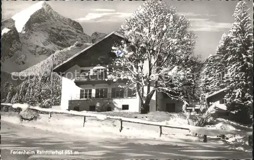 Garmisch Partenkirchen Ferienheim Reintalerhof Kat. Garmisch Partenkirchen