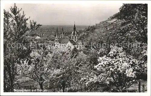 Heppenheim Bergstrasse Kirche  Kat. Heppenheim (Bergstrasse)