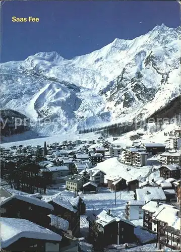 Saas Fee Alphubel Taeschhorn Dom Kat. Saas Fee