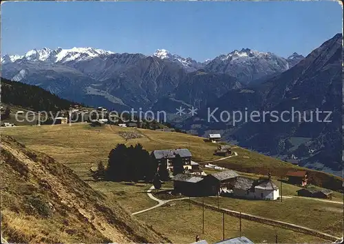 Riederalp Blinnenhorn Ofenhorn Schinhorn Kat. Riederalp