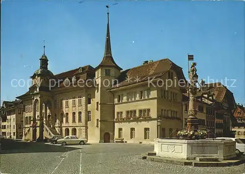 Zofingen Thutplatz Rathaus Kat. Zofingen