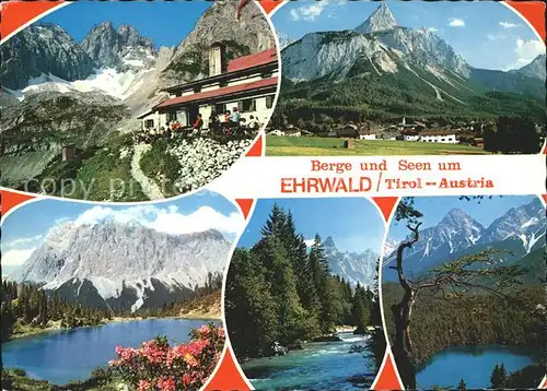 Ehrwald Tirol Berge Seen Gasthaus  / Ehrwald /