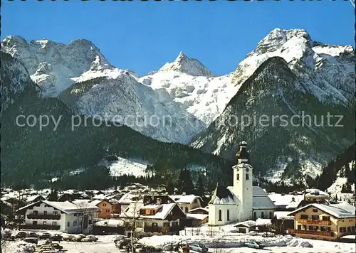 Lofer Steinberge Schneesicheres Schigebiet Ochsenhoerner Reifhoerner Breithorn Kat. Lofer