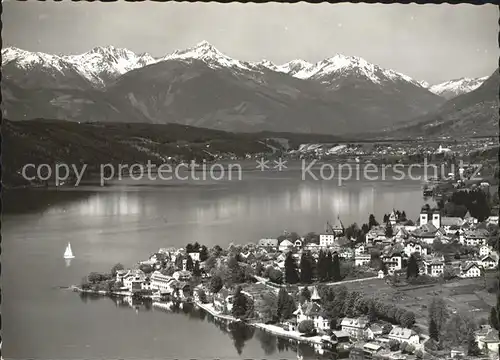 Millstatt Kaernten Ortsansicht Kat. Millstatt Millstaetter See