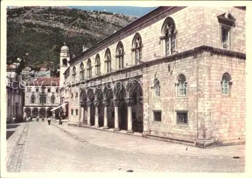 Dubrovnik Ragusa Knezev dvor Kat. Dubrovnik