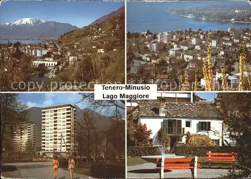 Tenero Minusio Lago Maggiore Hochhaus  Kat. Tenero