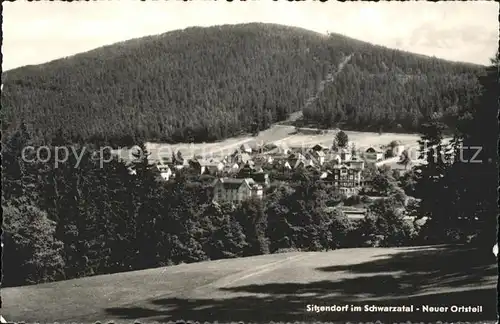 Sitzendorf Thueringen Neuer Ortsteil Kat. Sitzendorf Schwarzatal