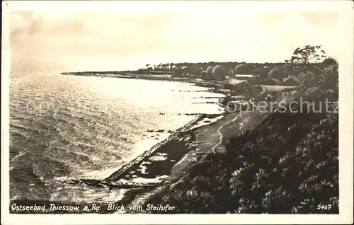 Thiessow Ostseebad Ruegen Strand Kat. Thiessow