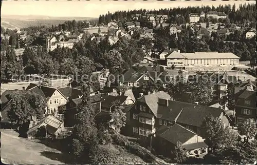 Oberhof Thueringen Fliegeraufnahme Kat. Oberhof Thueringen