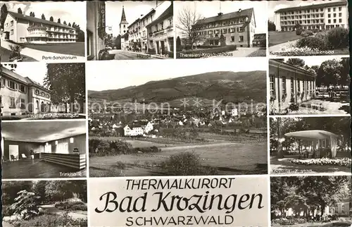 Bad Krozingen Thermalquelle Theresien Krankenhaus Kat. Bad Krozingen