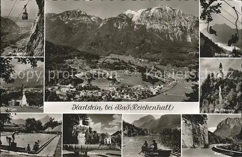 Karlstein Oberbayern Thumsee Alpenstrasse Staufenbad Kat. Bad Reichenhall
