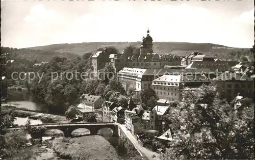 Weilburg Schloss Lahnpartie Kat. Weilburg Lahn