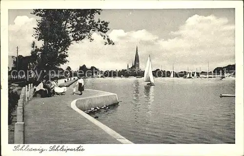 Schleswig Holstein Schleipartie Kat. Schleswig