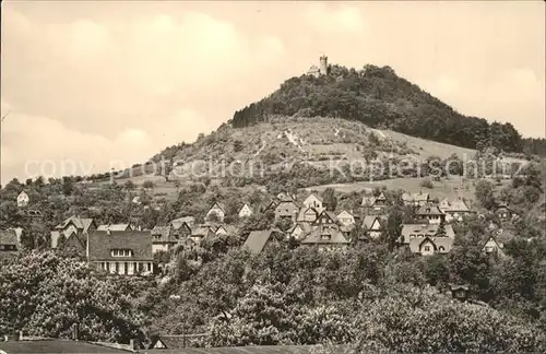 Bad Blankenburg Burgruine Greifenstein Kat. Bad Blankenburg