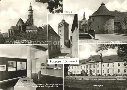 Kamenz Sachsen Lessingstift Marienkirche Pechhuette Kat. Kamenz