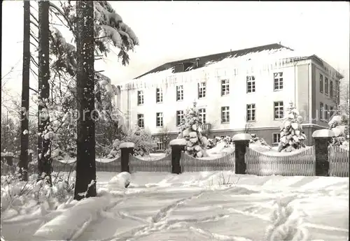 Antonsthal Erzgebirge Sanatorium Kat. Breitenbrunn Erzgebirge