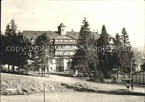 Oberwiesenthal Erzgebirge FDGB Ferienheim Aktivist Kat. Oberwiesenthal