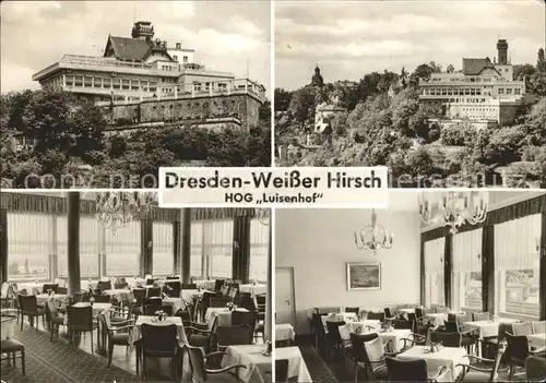 Dresden Weisser Hirsch Luisenhof Kat. Dresden Elbe