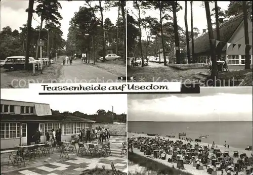 Trassenheide Usedom Ferienlager der Friedrich Schiller Universitaet Jena Kat. Trassenheide