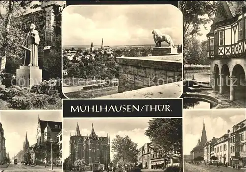 Muehlhausen Thueringen Denkmal Kat. Muehlhausen Thueringen