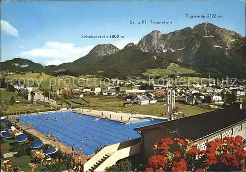 Abtenau Schwimmbad Schoberstein Tagweide Kat. Abtenau