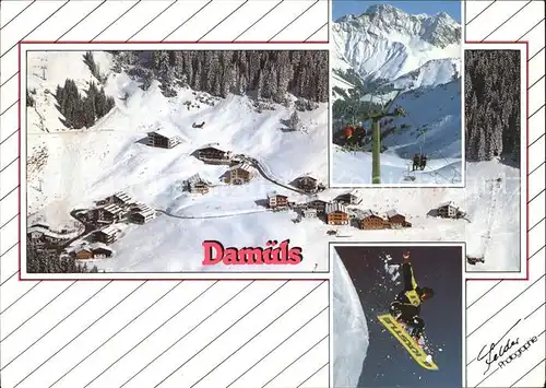 Damuels Vorarlberg Skilift Kat. Damuels