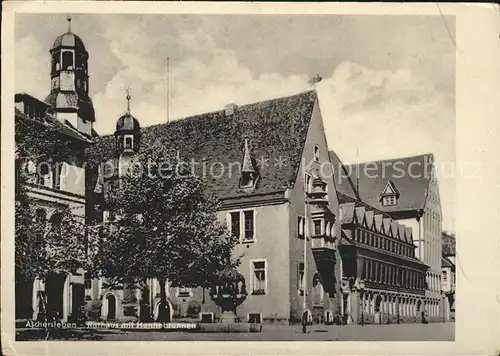 Aschersleben Rathaus / Aschersleben /Salzlandkreis LKR