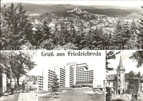 Friedrichroda Schloss Reinhardsbrunn Ernst Thaelmann Strasse Kat. Friedrichroda