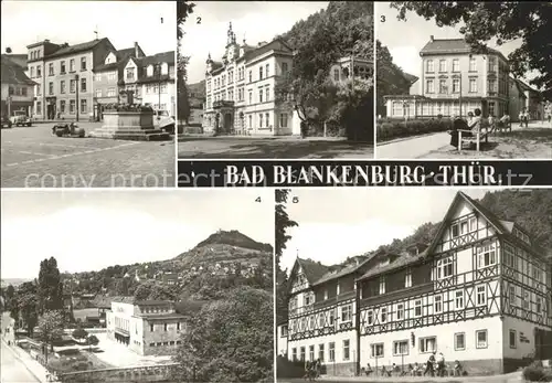 Bad Blankenburg Stadthalle Kat. Bad Blankenburg