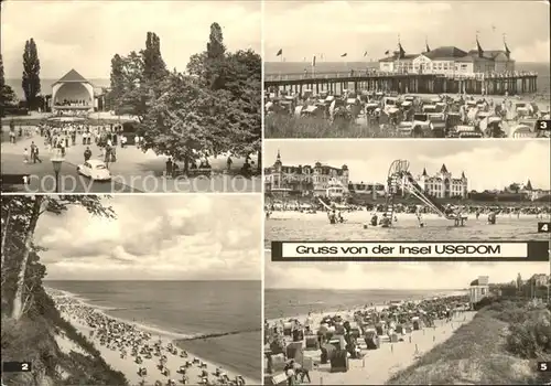 Usedom Seebad Heringsdorf Koserow Ahlbeck Bansin Kat. Usedom