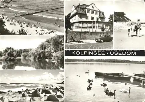 Koelpinsee Usedom Strand Kueste  Kat. Usedom