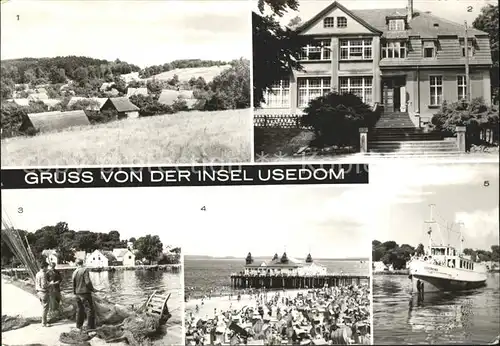 Usedom Benz Gaststaette Idyll am Wolgastsee Kamminke Kat. Usedom