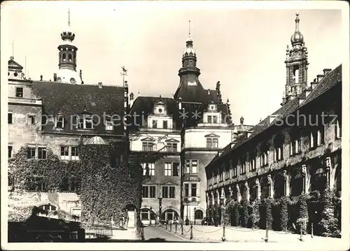 Dresden Ehemaliger Stallhof Kat. Dresden Elbe