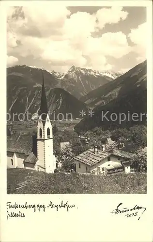 Finkenberg Tirol Kirche Kat. Finkenberg