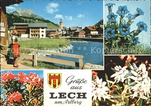 Lech Vorarlberg Sommerkurort und Skiparadies Kat. Lech