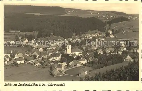 Lenzkirch Fliegeraufnahme Kat. Lenzkirch